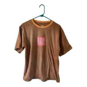 Blah Blah Blah Graphic Tee XXL Bleach Dyed Distressed Grunge Upcycled Shirt